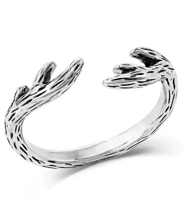 Montana Silversmiths Embrace the Wild Antler Ring