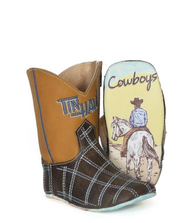 Tin Haul Bottes Western pour Bébé The World Needs More Cowboys