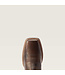 Ariat Bottes Western Round Up Back Zip Worn Mocha