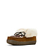 Ariat Brown Cowprint Moccasin Bootie Slipper