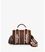 Wrangler Sacoche Sherpa Small Canvas Tote Coffee