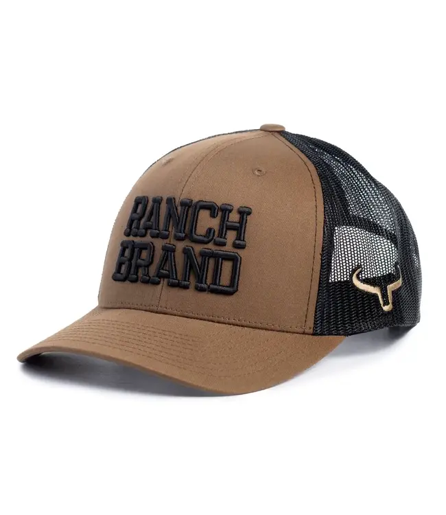Ranch Brand Casquette Big Ranch Camel