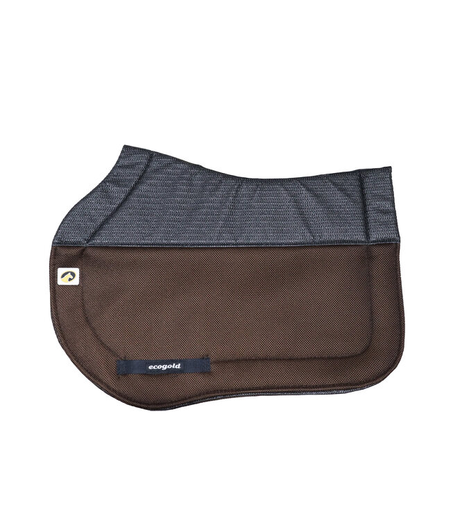 EcoGold Brown Secure Jumper Saddle Pad