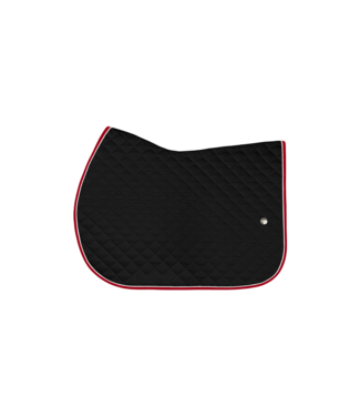 Ogilvy Equestrian Tapis Profil Pad de saut Noir - Blanc - Rouge