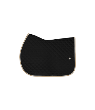 Ogilvy Equestrian Tapis Profil Pad de saut Noir - Blanc - Tan