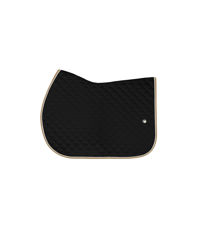 Ogilvy Equestrian Black - White - Tan Jumper Profile Pad