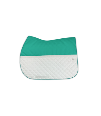 Ogilvy Equestrian Turquoise and White Jump FrictionFree Pad