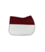 Ogilvy Equestrian Tapis FrictionFree Jumper Bourgogne et Blanc