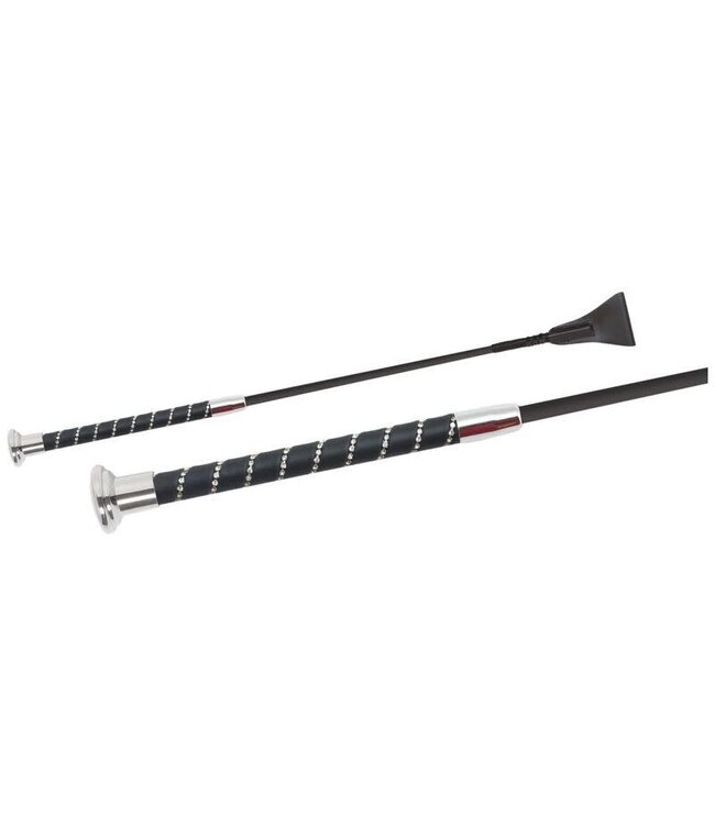 Cravache SilkTouch Crystal de saut