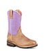 Roper Kids GEO Outsole Western Boot Color Solid