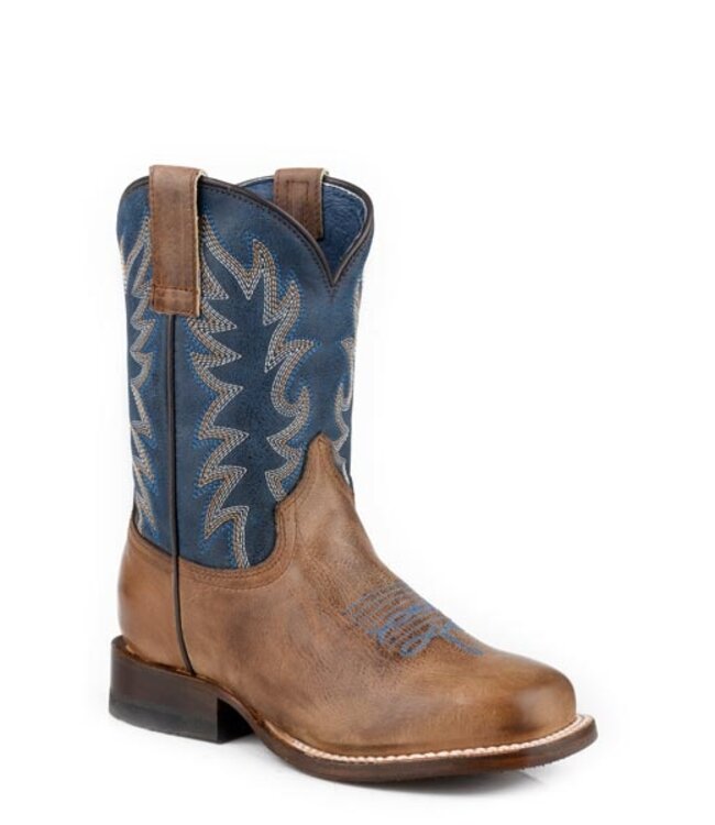 Roper Vintage Dark Blue Little Kid's Western Boot