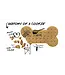 Bosco & Roxy's Cheese Tax Dog Thoughts Handmade Cookie Bone