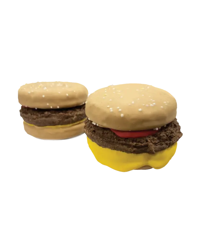 Bosco & Roxy's 3D Burger Slider Handmade Cookies