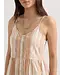 Wrangler Snap Front Sandy Stripe Peplum Tank