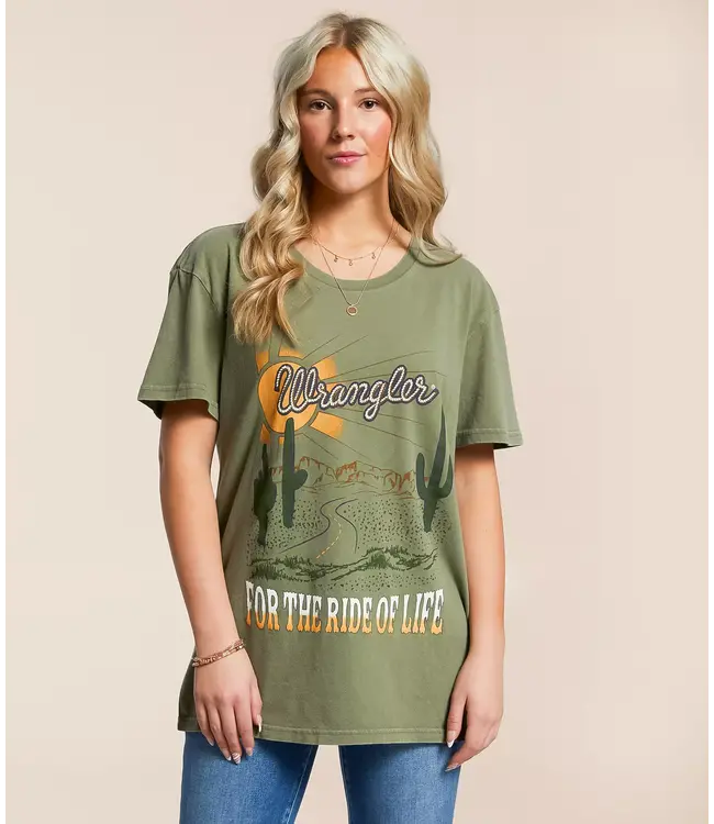Wrangler For the Ride of Life Oversized T-Shirt