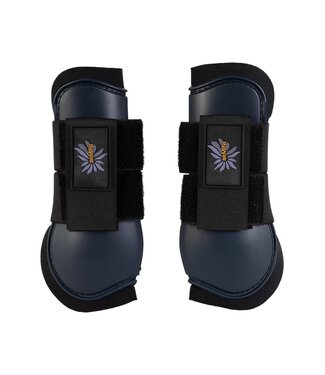 BR Equestrian Midnight Navy Mini Horse Tendon Boots