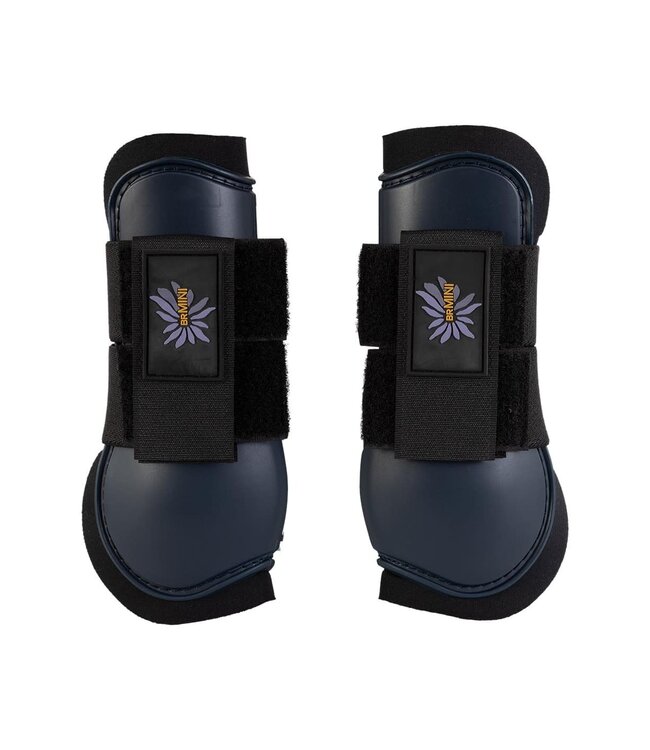 BR Equestrian Midnight Navy Mini Horse Tendon Boots