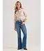 Wrangler Plaid Slim Western Snap Rosy Shirt