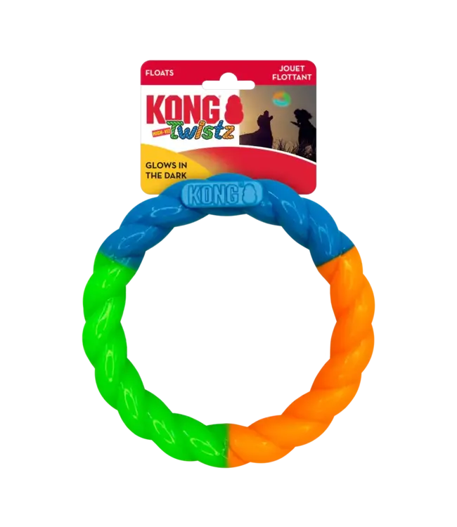 KONG Anneau Flottant Twistz High-Viz Luminescent