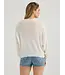 Wrangler Gauzy Knit Antique White Sweater