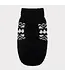 GF PET Black Fuzzy Dog Sweater