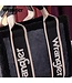 Wrangler Sacoche Sherpa Small Canvas Tote Black