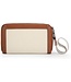 Wrangler Leather Trim Canvas Tan Wallet