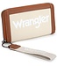 Wrangler Leather Trim Canvas Tan Wallet