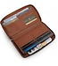 Wrangler Leather Trim Canvas Tan Wallet