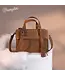 Wrangler Brown Sherpa Tote Crossbody