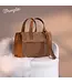 Wrangler Brown Sherpa Tote Crossbody