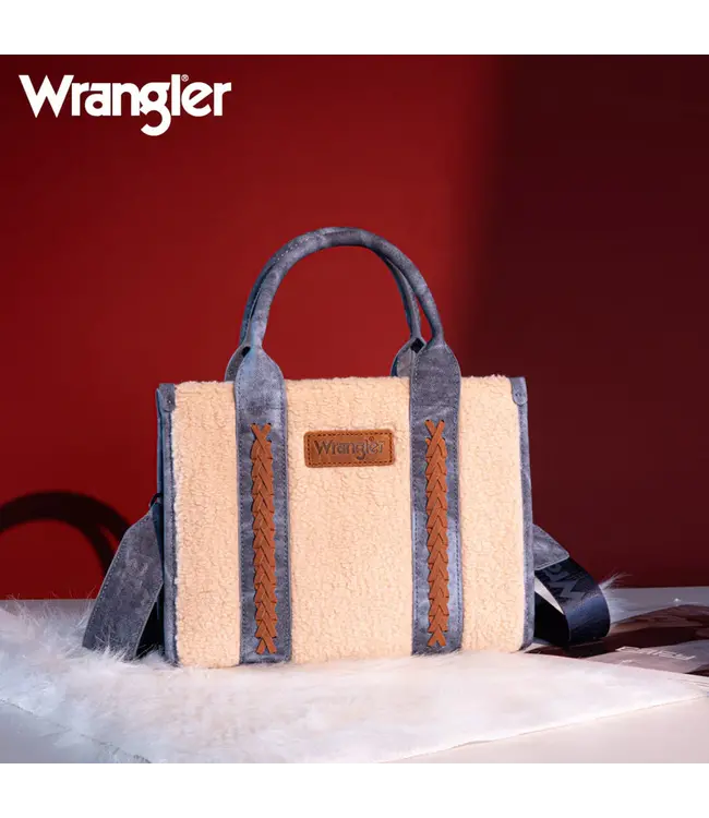 Wrangler Sacoche Sherpa Denim Trim