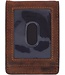Ariat Portefeuille Stitched USA Flag Rustic Brown