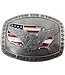 Nocona Crumrine USA American Flag Buckle