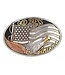 Nocona Boucle de Ceinture Ovale American Flag