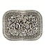 M&F Western Products Boucle de Ceinture Rectangle Floral Rhinestones