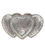 Nocona Triple Heart Western Buckle