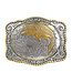 M&F Western Products Crumrine Bass Fishing Belt Buckle