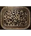 M&F Western Products Floral Clear Rhinestones Western Buckle
