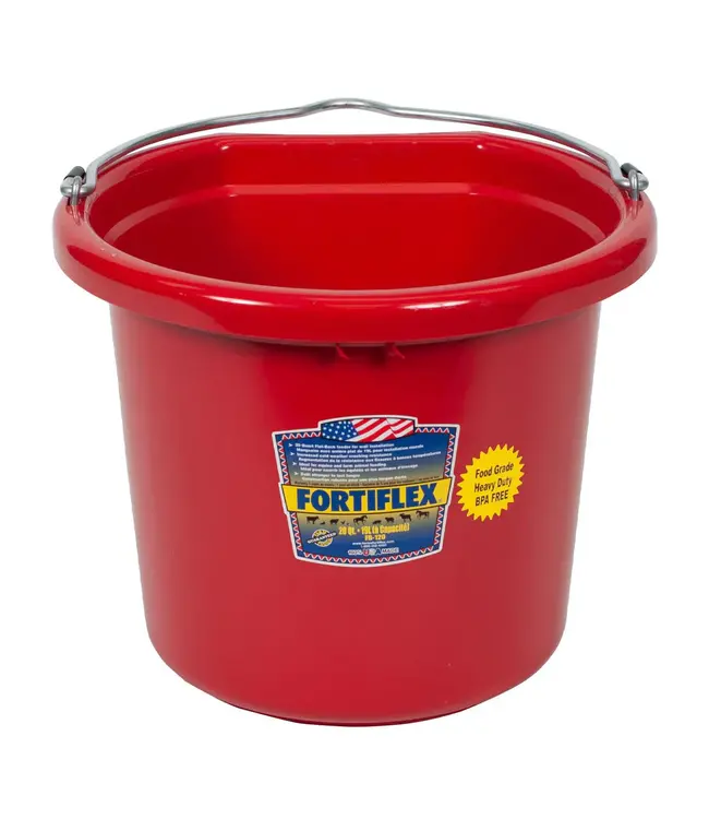 Fortiflex Original 19L Flat Back Bucket & Bracket