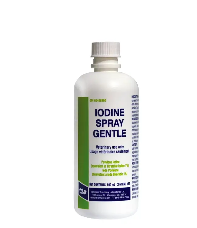 Dominion vet Iodine 1% gentle