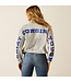 Ariat Cowgirl Tough Heather Grey Sweatshirt