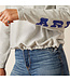 Ariat Cowgirl Tough Heather Grey Sweatshirt