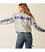 Ariat Cowgirl Tough Heather Grey Sweatshirt