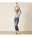 Ariat Cowgirl Tough Heather Grey Sweatshirt