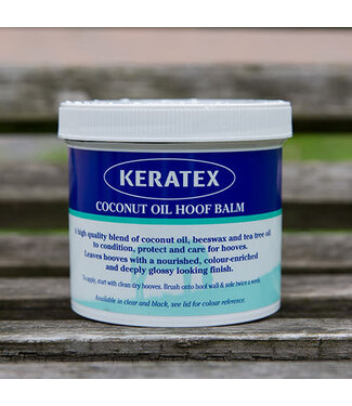 Keratex Hydratant pour Sabot à l'Huile de Noix de Coco Noir