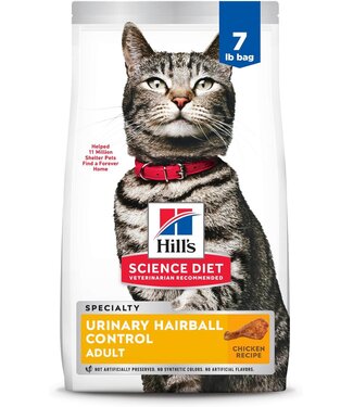 Hill's Science Diet Chat Contrôle des boules de poils & Urinaire