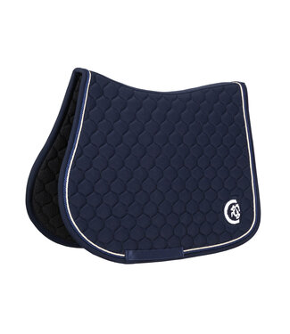 Kentucky Horsewear 3D Logo Onion Quilt Navy Saddle Pad