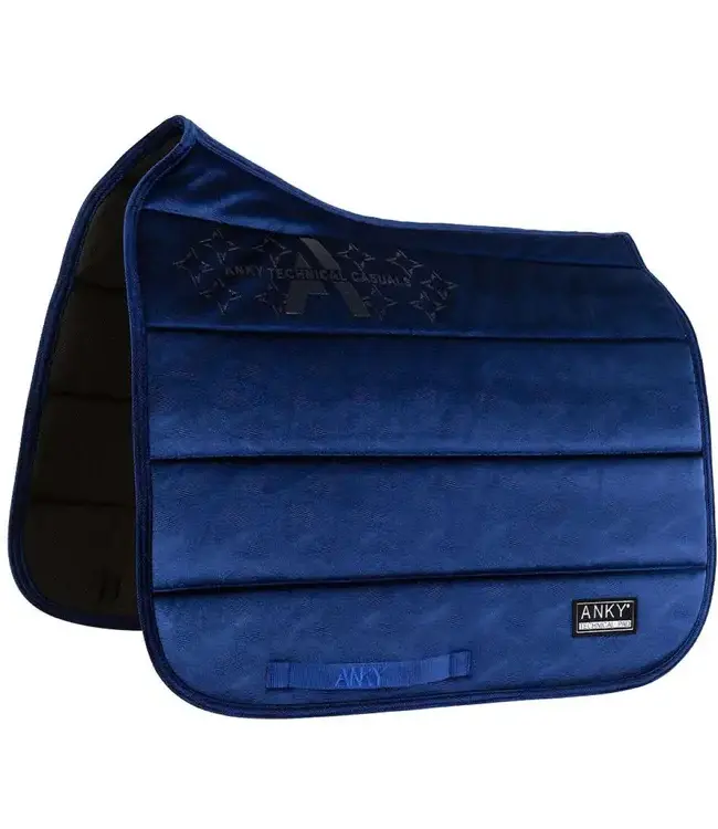 ANKY Tapis de dressage Velvet Wave Twilight Blue