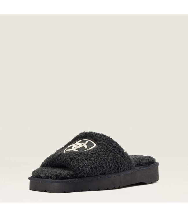 Ariat Cozy Chic Square Toe Black Slipper